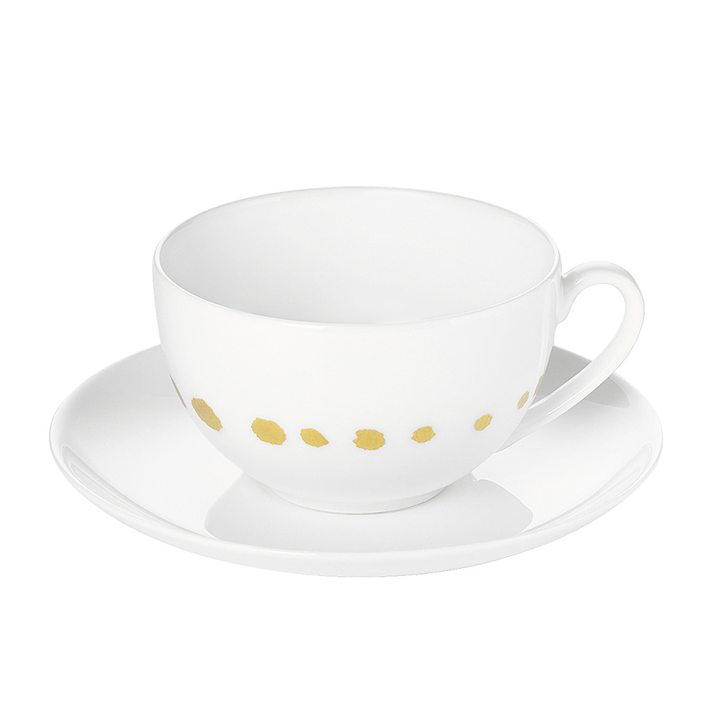 Чайно-кофейный сервиз Golden Pearls на 6 персон, 26 пр. от Dibbern