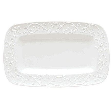 Плоское блюдо Opal Innocence Carved, 30 см от Lenox