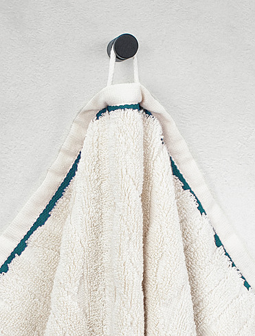 Полотенце Cosy Knits Deep Lake, 50x100 см