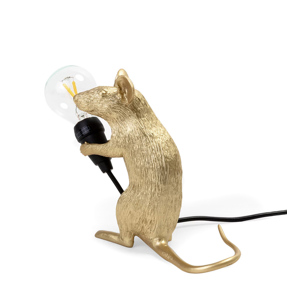 Настольная лампа Mouse Lamp, 12,5 см от Seletti