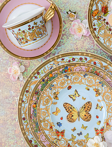 Чайная пара Le jardin de Versace, 220 мл