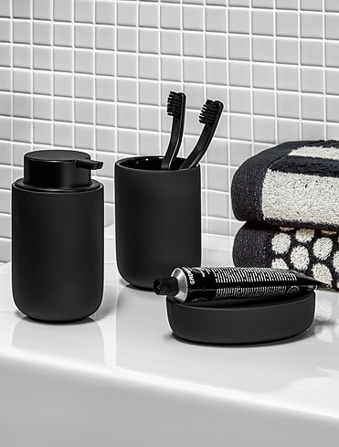 Стакан для зубных щеток Black Velvet, 10 см