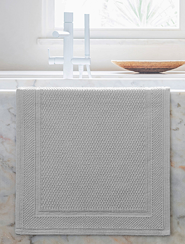 Коврик для ванной Bee Waffle Silver, 50x80 см