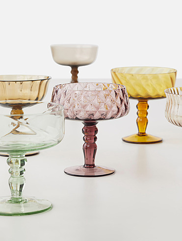 Креманка Diseguale Amber/Pink,160 мл