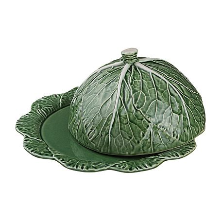 Плоское блюдо с крышкой Cabbage, 35 см от Bordallo Pinheiro