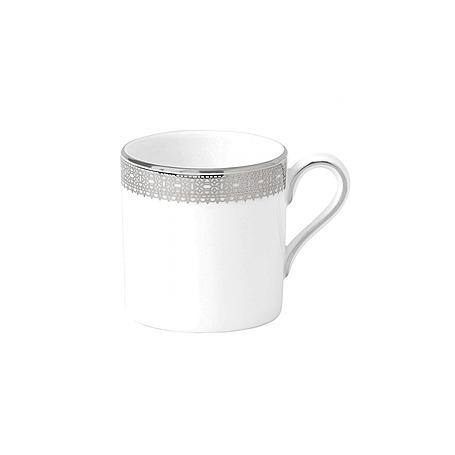 Чашка для кофе Vera Wang - Lace Platinum, 80 мл от Wedgwood