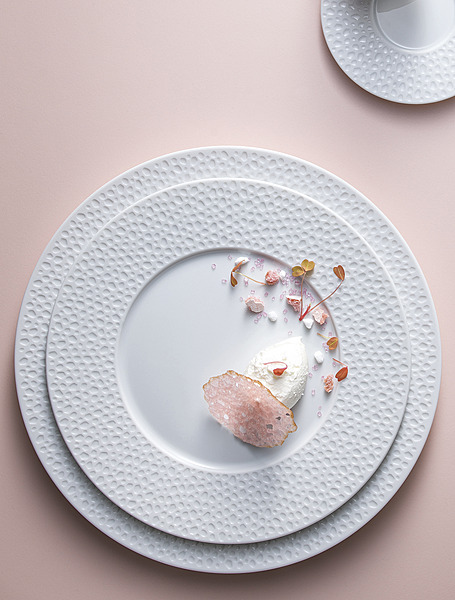 Закусочная тарелка L Perles De Rosee, 24 см от Degrenne