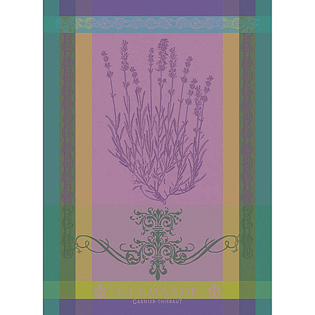 Полотенце 56*77 см Lavande mauve от Garnier-Thiebaut