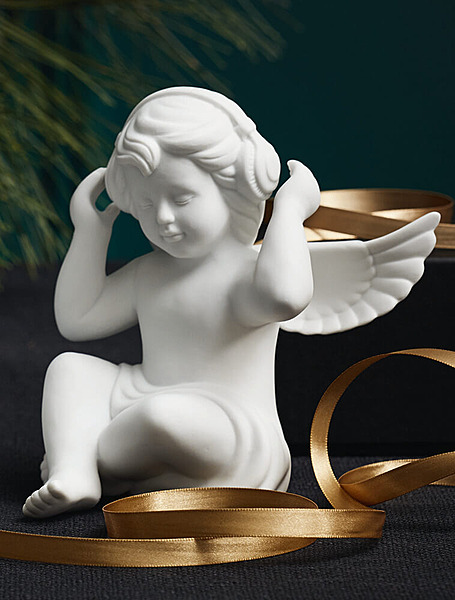 Статуэтка "Ангел с наушниками" 10 см от Rosenthal