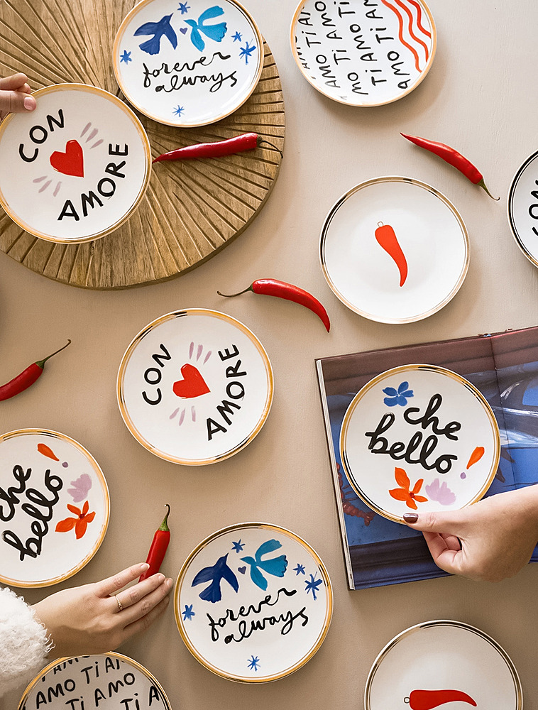 Пирожковая тарелка Con Amore, 17 см от Bitossi Home
