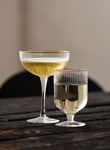 Коллекция Palermo Gold от Lyngby Glas