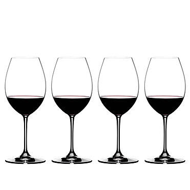 Набор из 4 бокалов для красного вина Syrah, 590 мл от Riedel