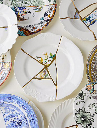 Обеденная тарелка Kintsugi, 27,5 см