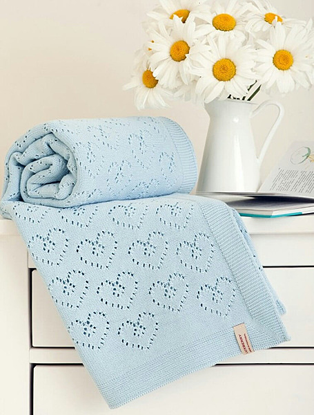 Плед детский Lux Blue 100*150 см от Luxberry