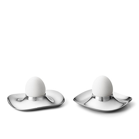 Набор из 2 подставок для яиц Cobra, 2,5 см от Georg Jensen