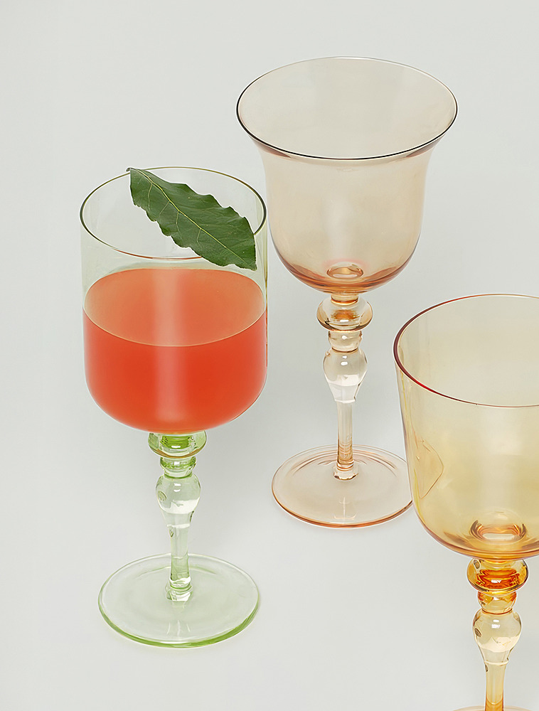 Бокал для белого вина Diseguale Amber/Pink, 350 мл от Bitossi Home