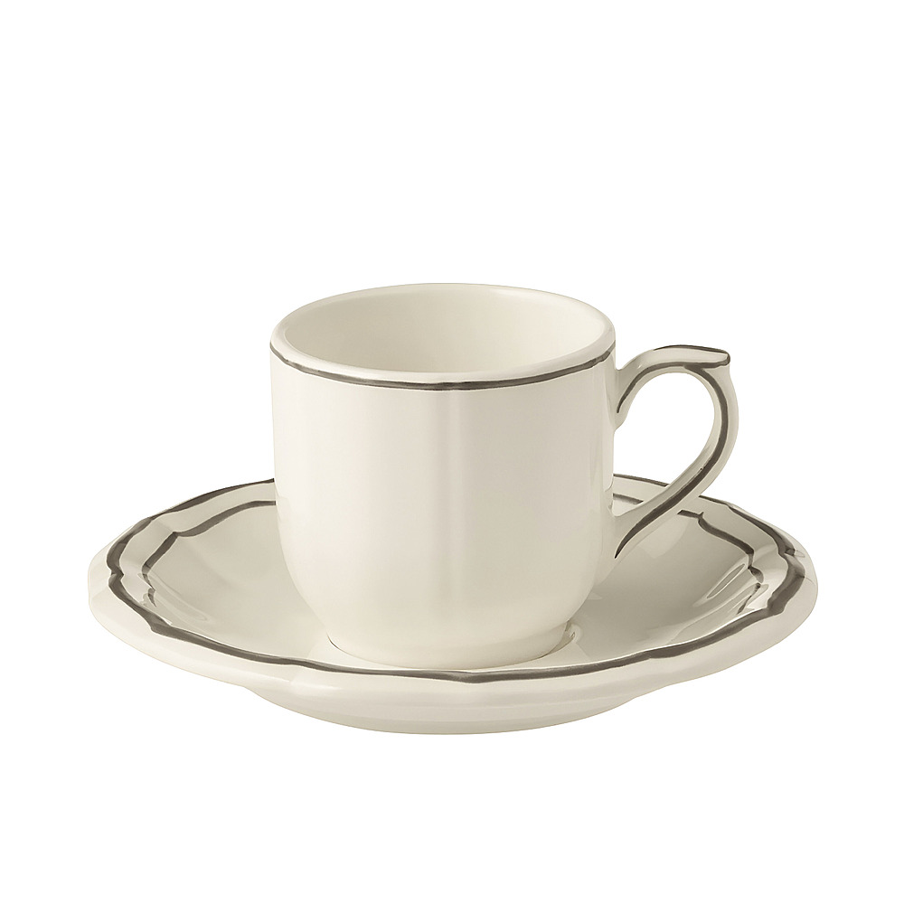 Кофейная пара Filet Taupe, 85 мл от Gien