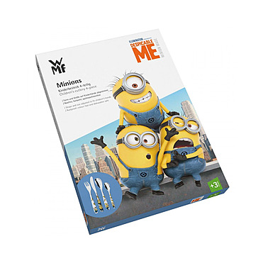 Набор детских столовых приборов Minions, 4 пр.