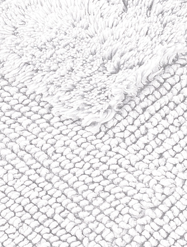 Коврик для ванной Loft Snow, 60x100 см