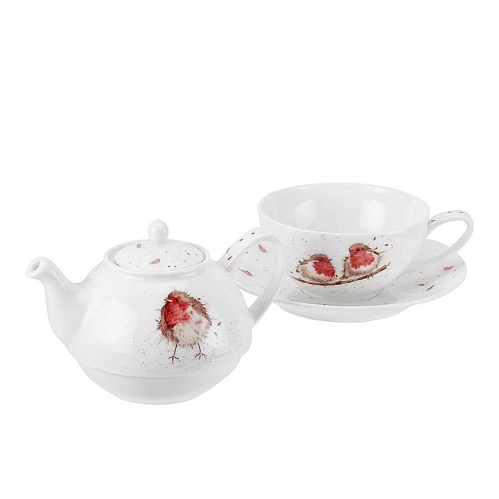 Чайный набор из 3 предметов Wrendale Designs от Royal Worcester