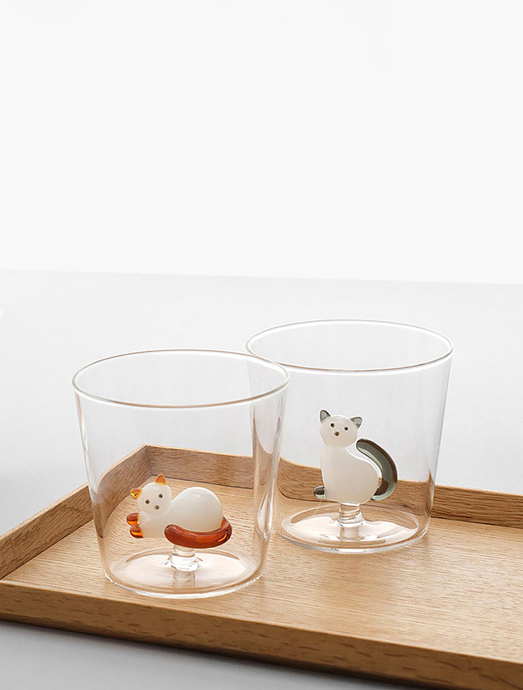 Стакан для воды Tabby Cat, 350 мл от Ichendorf Milano