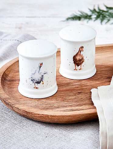 Набор из солонки и перечницы Wrendale Designs, 7 см