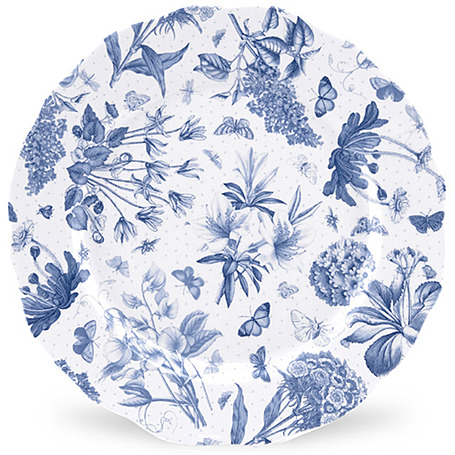 Обеденная тарелка Botanic Blue, 27 см от Portmeirion