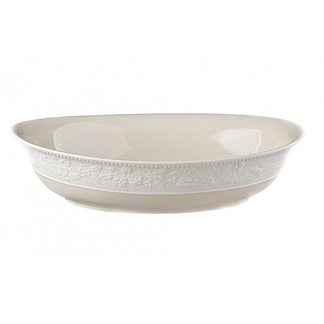 Глубокое блюдо Georgia Ivory, 23 см от J.L.Coquet