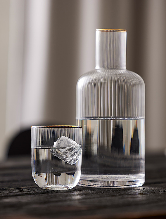 Коллекция Palermo Gold от Lyngby Glas