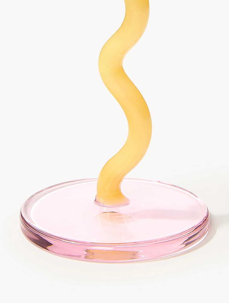 Набор из 2 бокалов для шампанского и мартини Curve Caramel, 150 мл от &Klevering