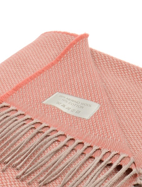 Плед 130*180 см Cigno Blend pink от Marzotto