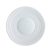 Десертная тарелка Hemisphere Satin White, 16 см
