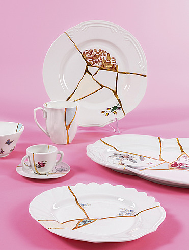 Закусочная тарелка Kintsugi, 21 см