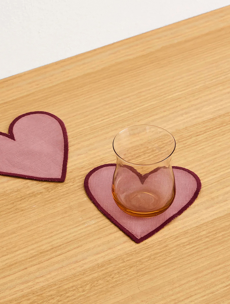 Стакан для воды Diseguale Amber/Pink, 325 мл от Bitossi Home