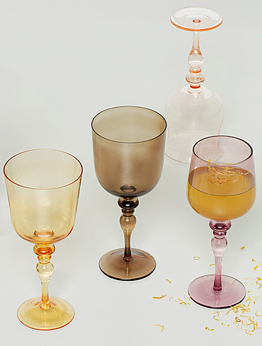 Бокал для белого вина Diseguale Amber/Pink, 350 мл